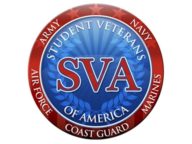 the logo for the Student Veterans of America