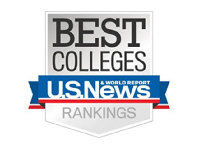 the US News' Best Colleges' rankings logo