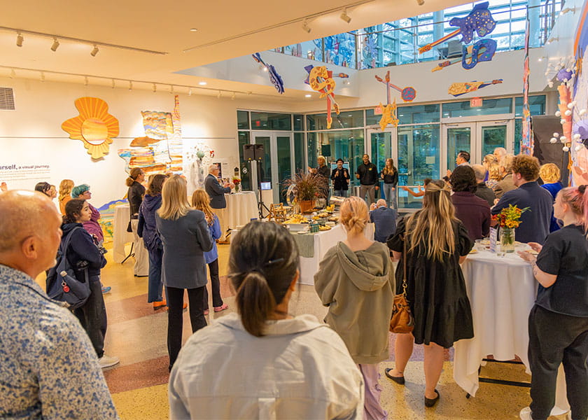 Carol Grillo Art Gallery reception