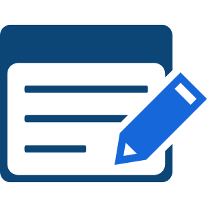 Calendar with pencil icon