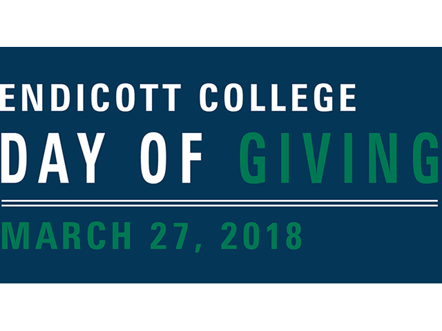 Day of Giving at Endicott College.