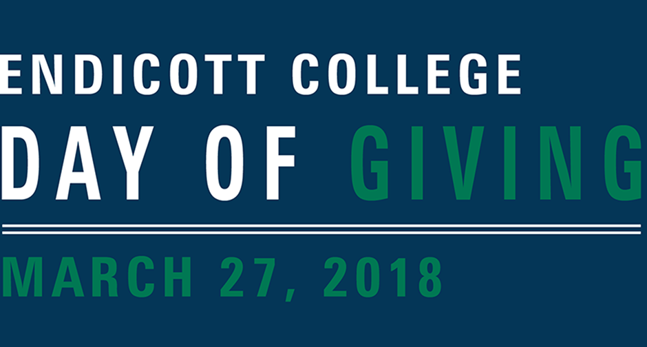 Day of Giving at Endicott College.