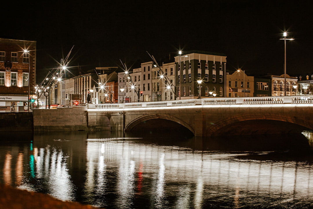 The River Lee in Cork, Ireland