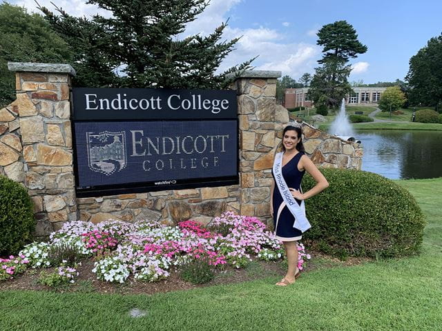 Molly Andrade an Endicott College student is Miss Rhode Island