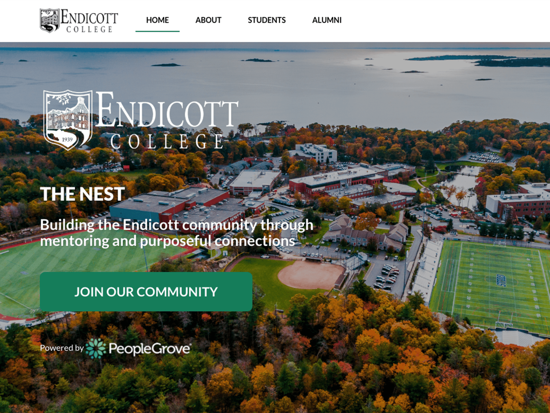 The Nest, a new platform will expand mentoring options at Endicott College.
