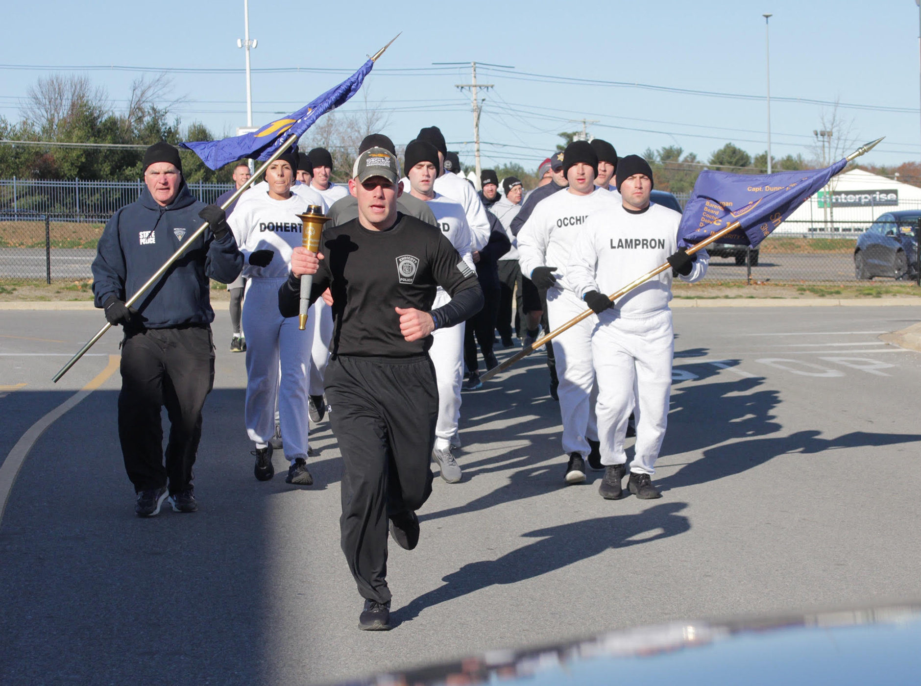 Officer Melanson Torch Run