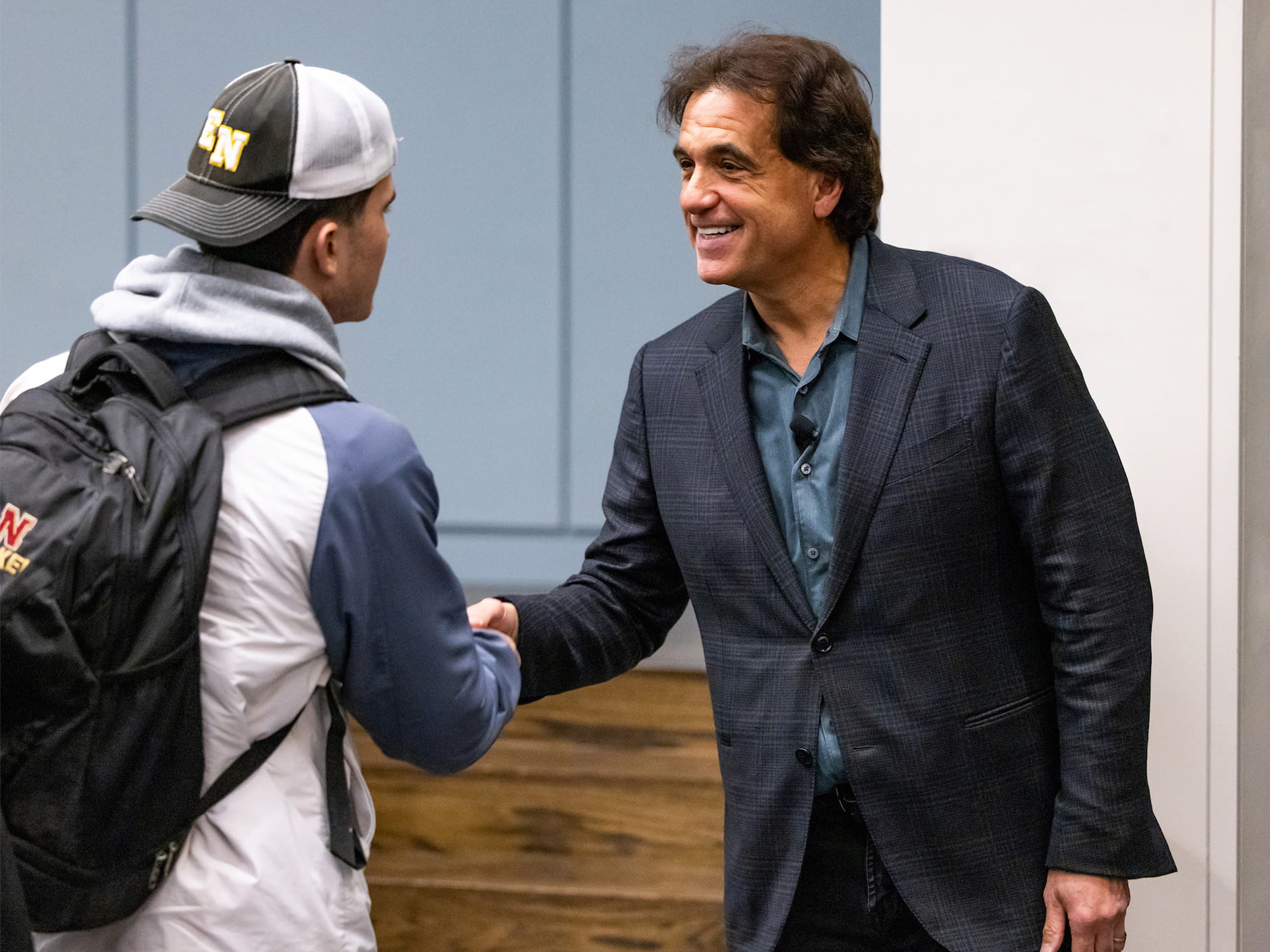 Davios meets students at EC