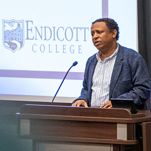Assistant Professor of International Studies Semahagn Abebe 
