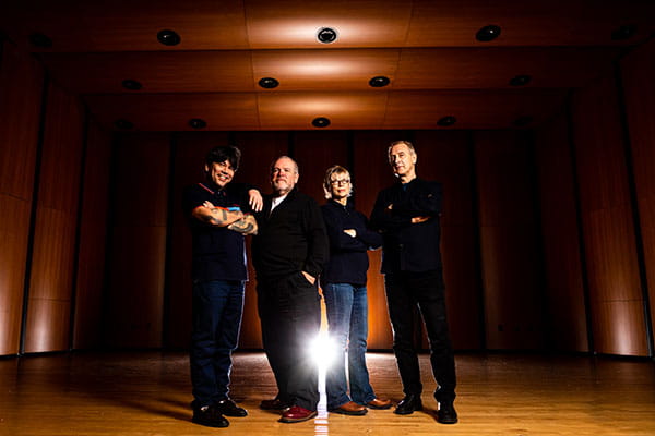 Gang of Four, featuring Hugo Burnham, at Endicott in January 2022