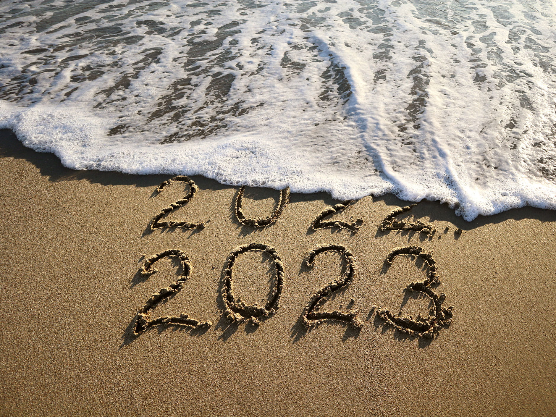 2023 written in the sand