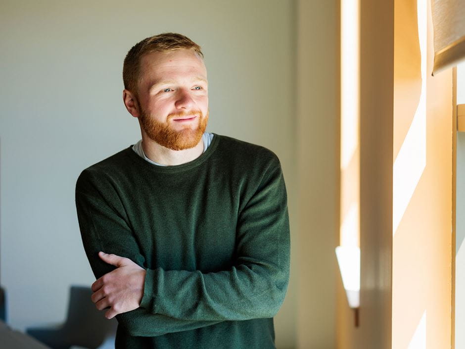 Entrepreneurship major Ryan Curley ’23 started a successful business and won an international innovation challenge—all before graduating from Endicott College.  