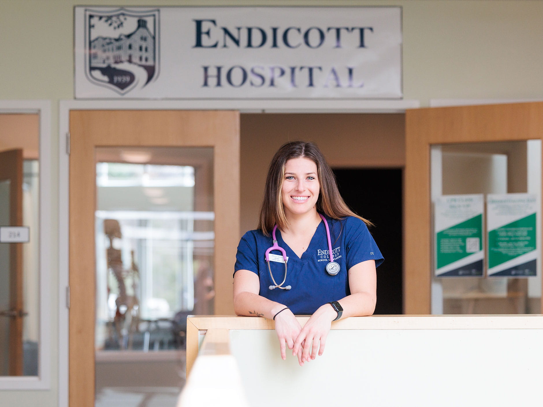 After a devastating accident, Jackie Ruggiero ’23 was inspired by veterans to make a powerful choice about her body. In doing so, she found a passion for nursing. 