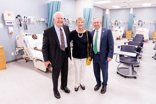 In a ribbon-cutting ceremony that drew community members far and wide, Endicott College celebrated the opening of the new Cummings School of Nursing & Health Sciences—the result of a historic $20 million partnership with Cummings Foundation.