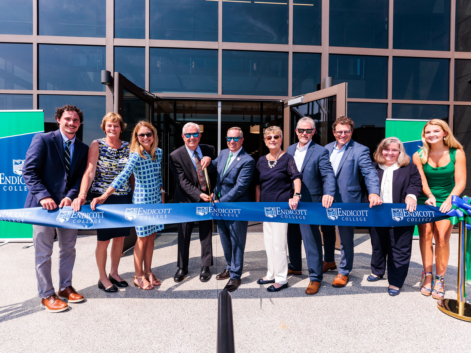 In a ribbon-cutting ceremony that drew community members far and wide, Endicott College celebrated the opening of the new Cummings School of Nursing & Health Sciences—the result of a historic $20 million partnership with Cummings Foundation.