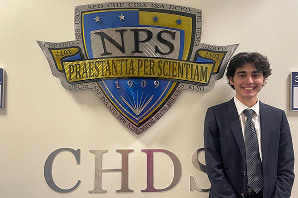 A competitive X-Force Summer Fellowship gave two Endicott College students the entry point into the national security field. 