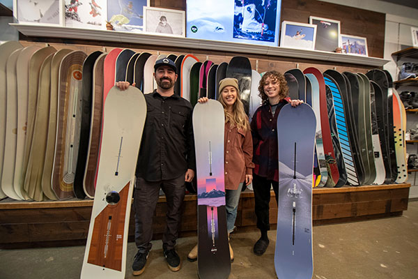 At Burton Snowboards, Passion Meets Profession for These Gulls