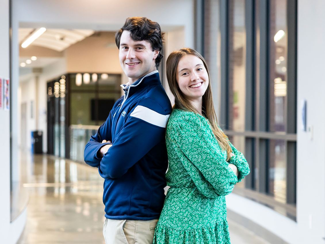 Grace ’25 and Lucas Wlodarczyk ’23 M’25