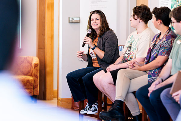 For National Coming Out Day, Endicott College community members shared stories of honesty, hope, and the courage to live authentically.  