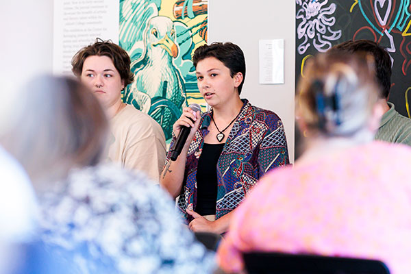 For National Coming Out Day, Endicott College community members shared stories of honesty, hope, and the courage to live authentically.  