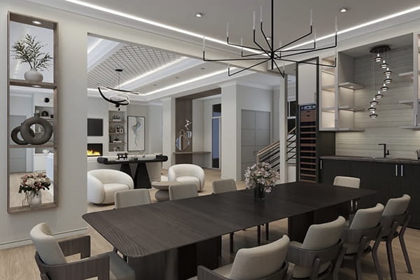 Interior design space