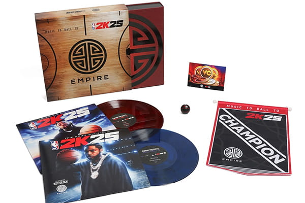 Graphic design major Gabriel Oppenheim ’26 has earned a 2026 Clio Music Award for his work on the EMPIRE x NBA 2K Music to Ball To box set, a limited-edition vinyl collector’s release created in partnership between San Francisco-based EMPIRE and the NBA 2K25 video game franchise. 