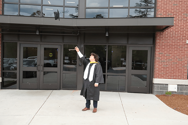Sophia Fiorillo ’26 had a childhood marked by homelessness and self-identity crises. At Endicott College, she gained the confidence and professional skills to soar high in adulthood.