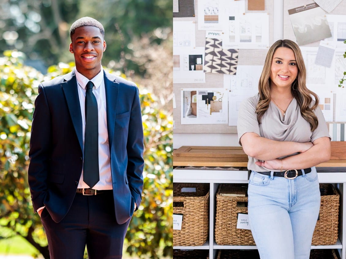 KyRon Parker ’25 and Jalessi Aviles ’25