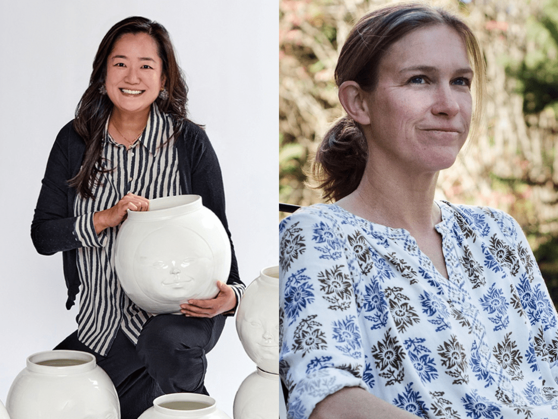 Kyungmin Park and Elizabeth Winthrop 