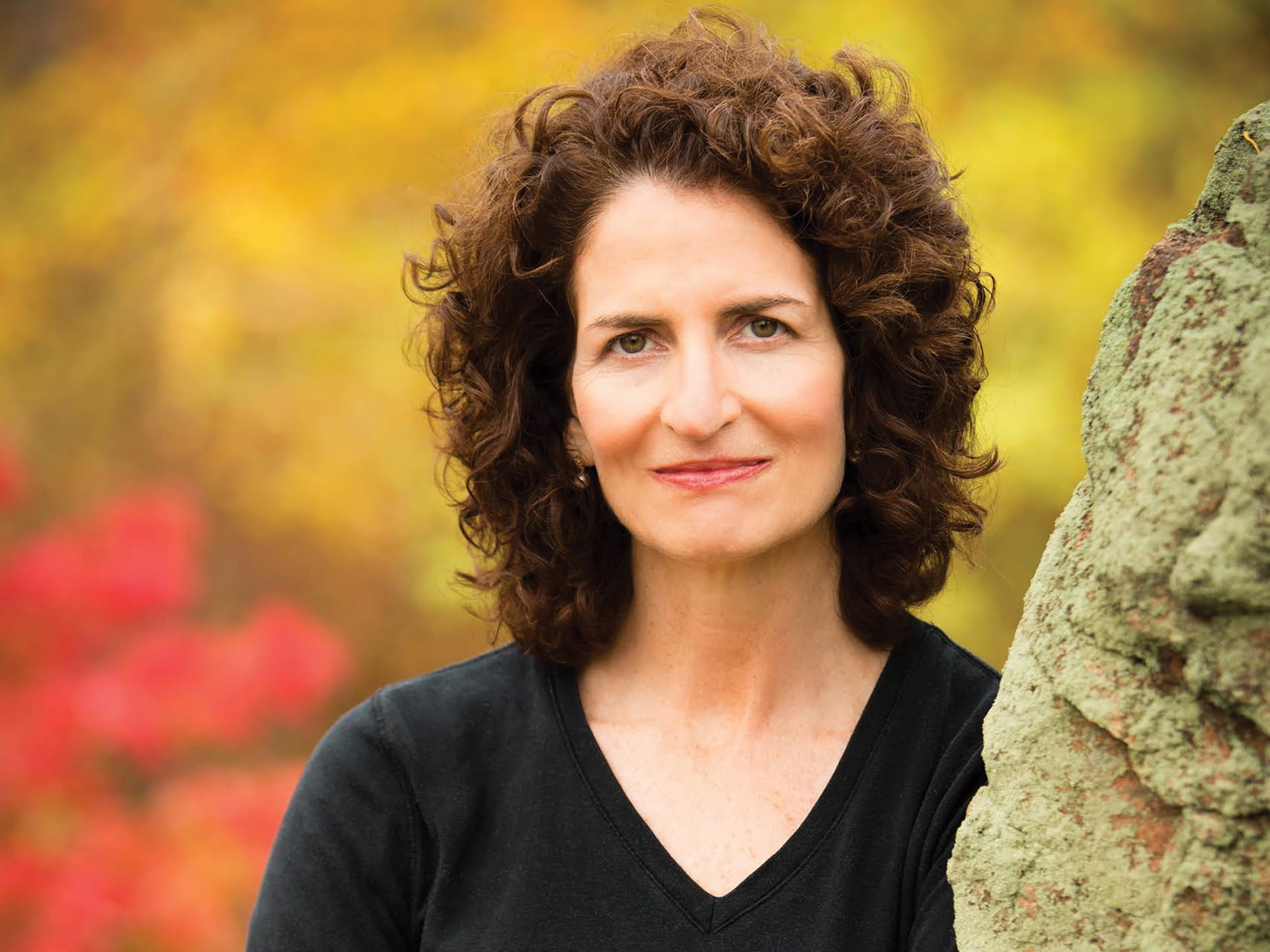 Charlotte Gordon posed in nature