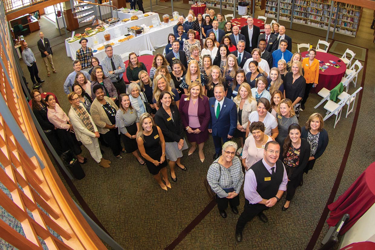 Endicott Inauguration Faculty and Staff Reception