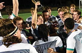 students celebrating