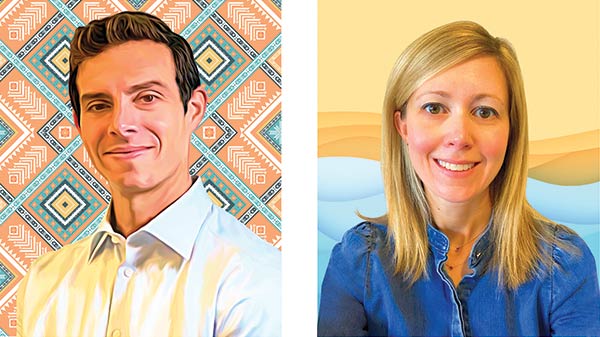 Hugo Desanzani and Sarah Lipinski ’06