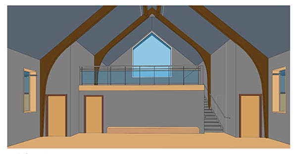 Interior rendering