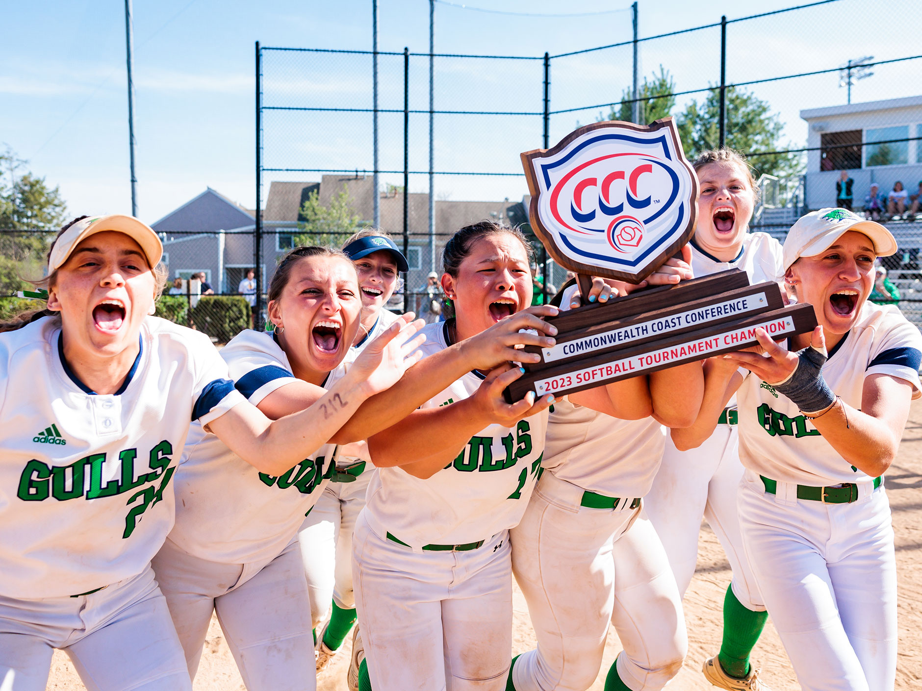 Endicott’s softball program swept Western New England, 11-3 and 8-0 (both in six innings), to secure its fourth consecutive CCC Championship under the guidance of head coach Katie Bettencourt.