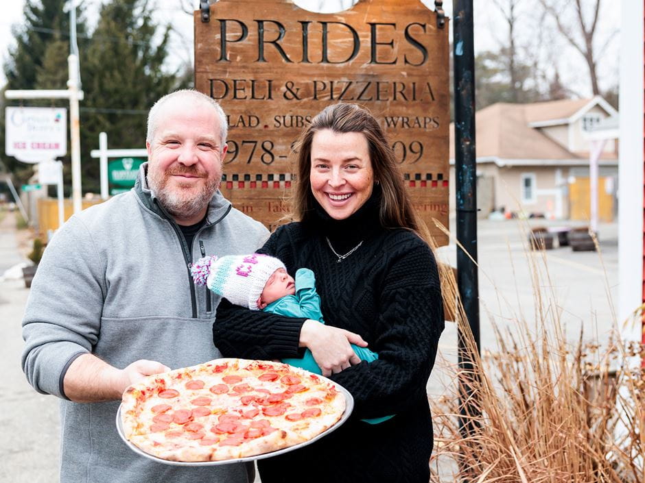 Mike Magner ’07 at Pride's Delia and Pizzeria