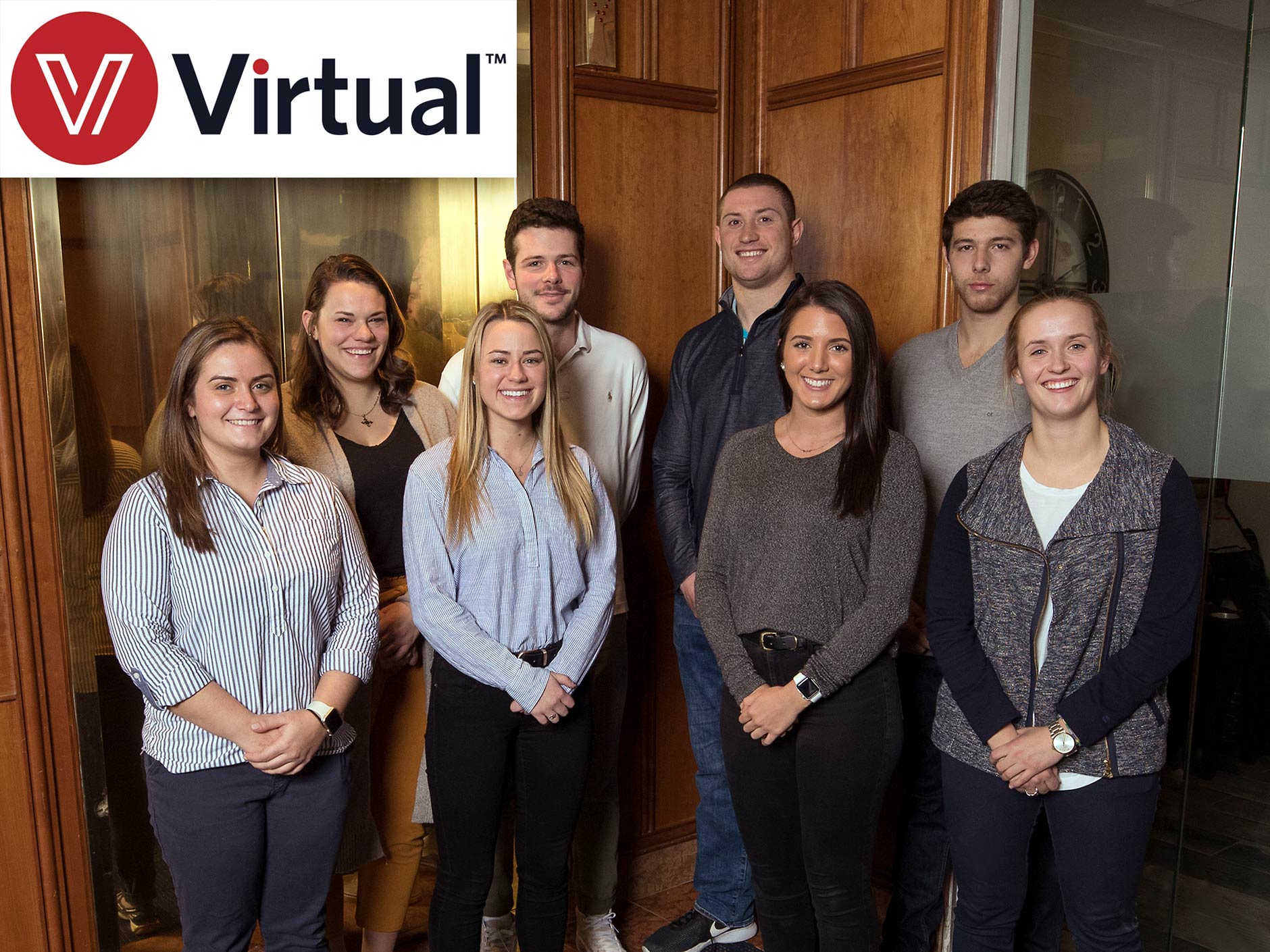 Endicott students interning at Virtual, Inc.