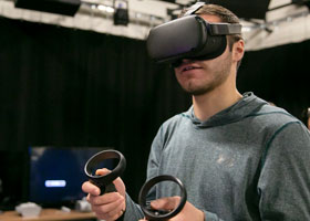 Digital Media students learned firsthand the cutting-edge possibilities of storytelling 