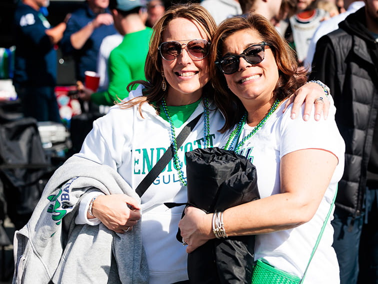 Homecoming Weekend football tailgate