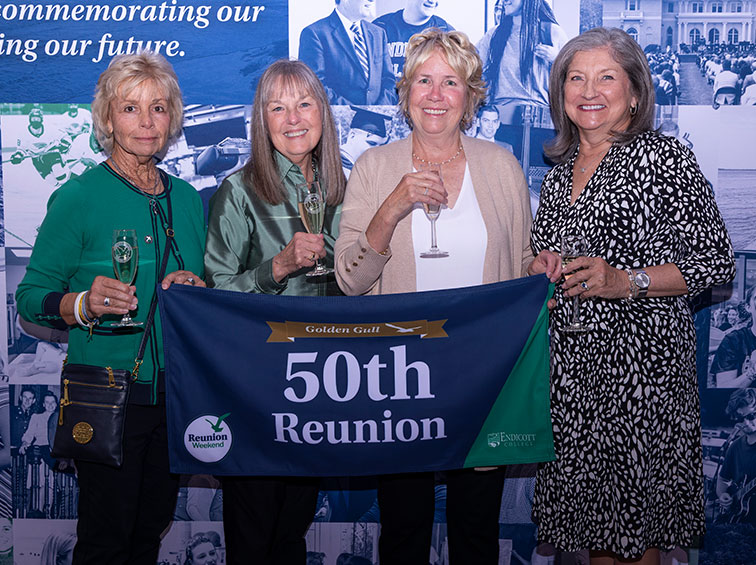 Golden Gull alumnae celebrating their 50th reunion