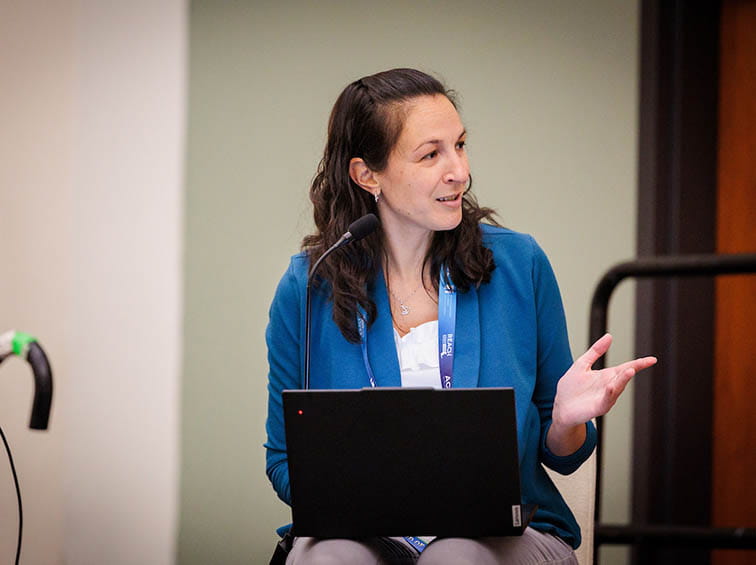 Faculty in the classroom